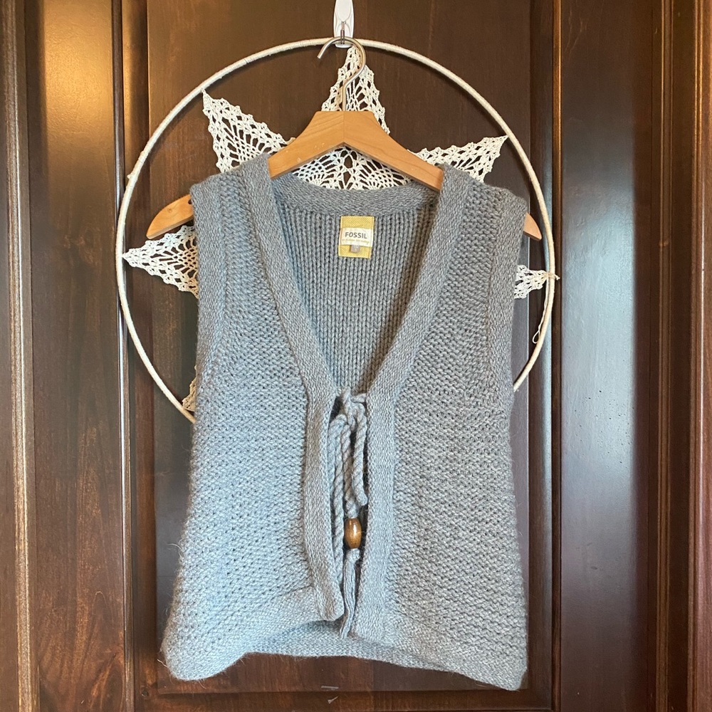 {Fossil} vintage modern vest